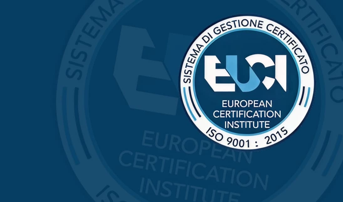 Sistema di gestione certificato ISO 9001:2015